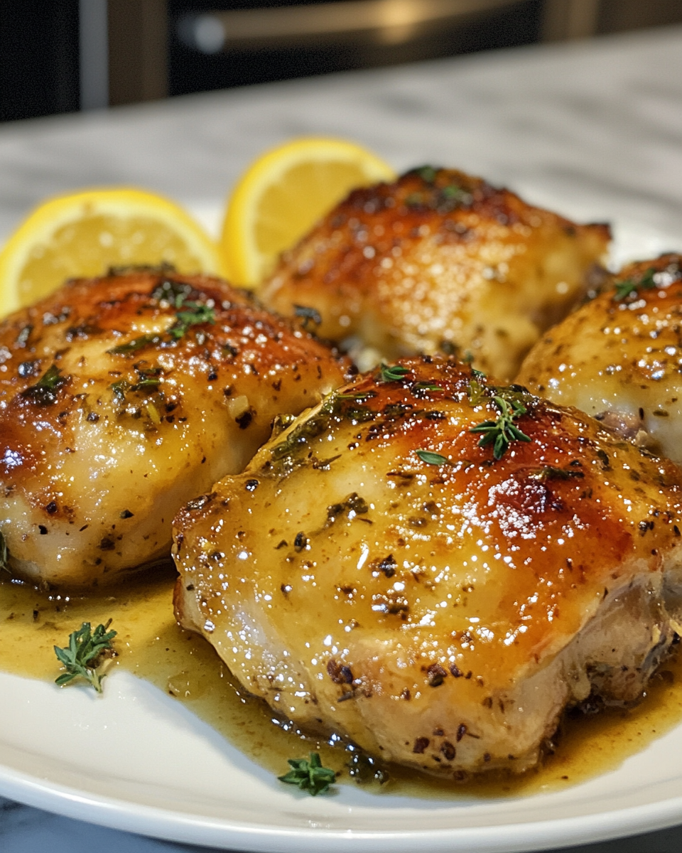 Honey Mustard Baked Chicken – A Sweet, Savory, and Comforting Oven Favorite