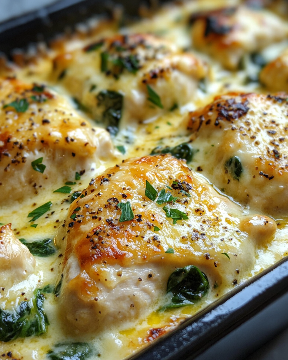 Creamy Spinach Chicken Bake: 5 Simple Comforting Meals